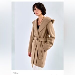 WILFRED ACRE HOODED COAT